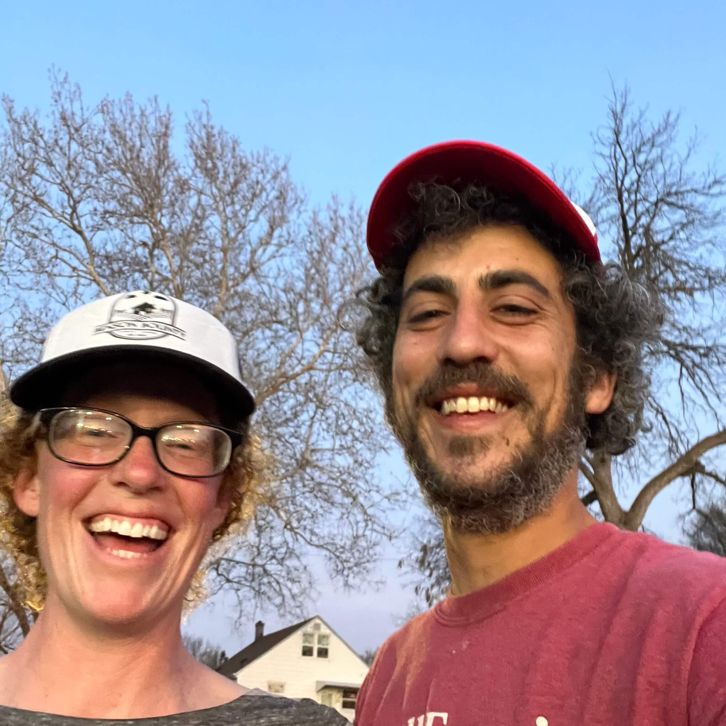 Benson Bounty owners candid portrait