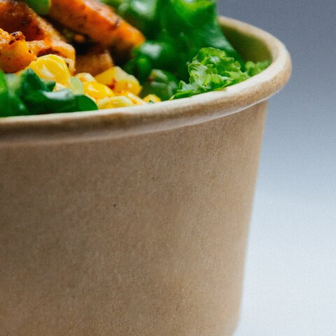 Salad with Pan Roasted Corn 