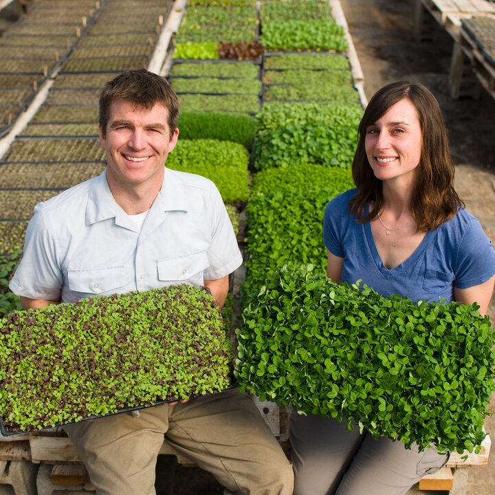 Chloe Diegel and Alex McKiernan of Robinette Farms